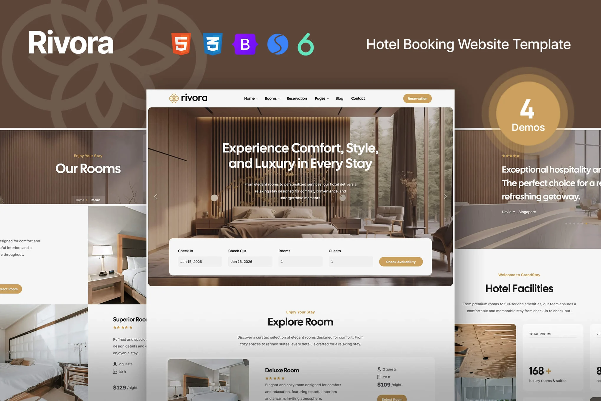 Rivora - Hotel Booking