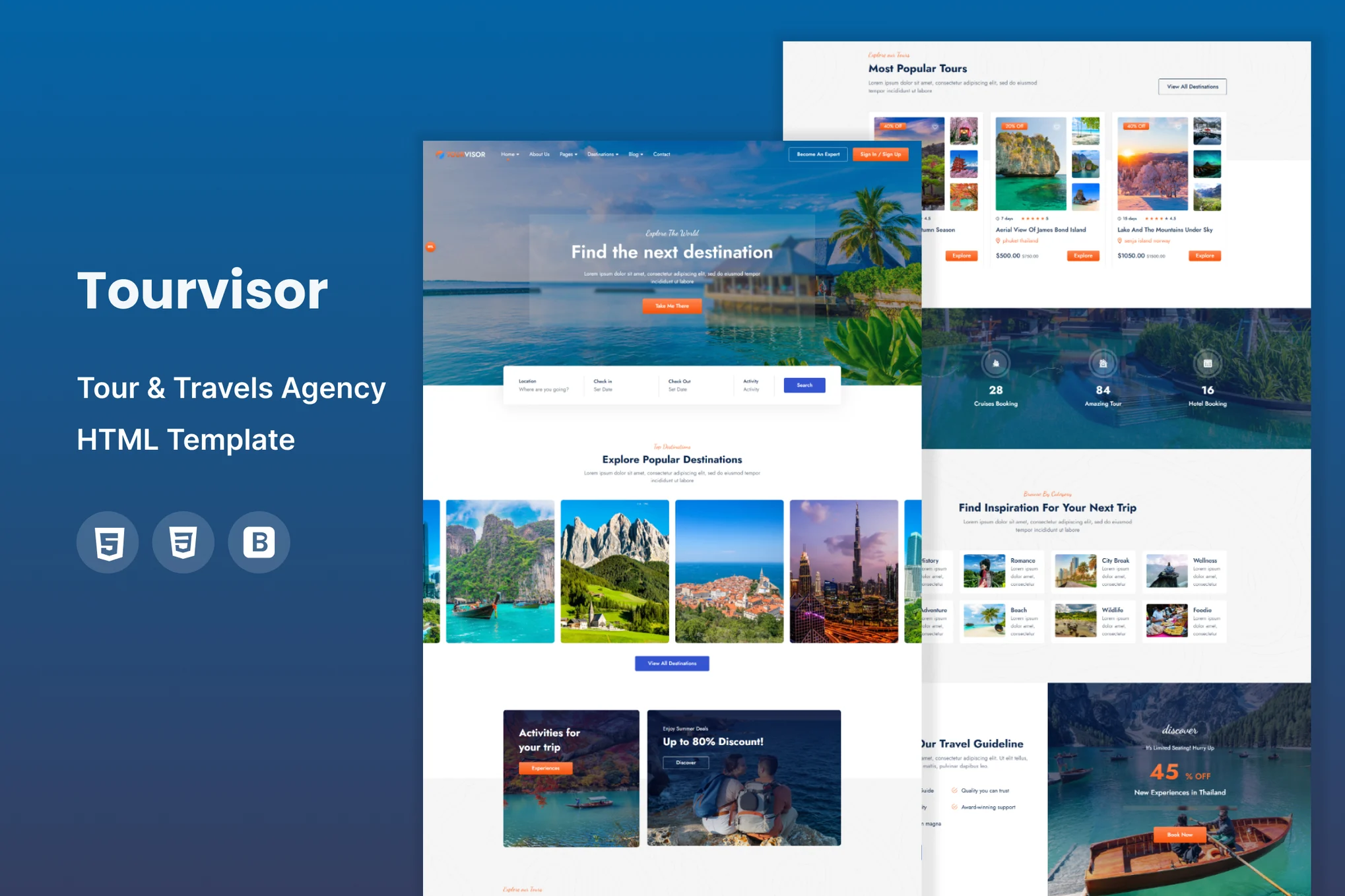 Tourvisor - Tour & Travels Agency