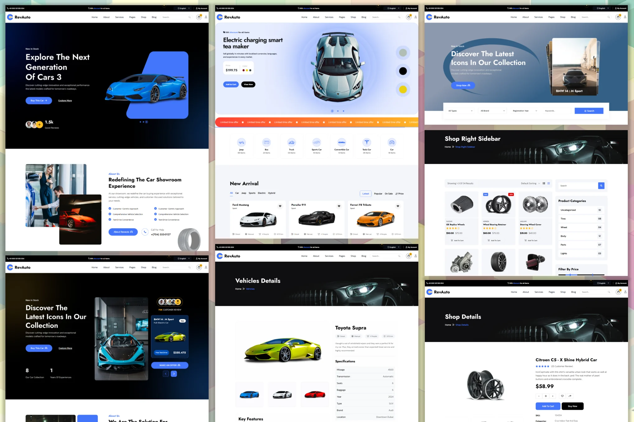 RevAuto - Car Showroom and Accessories