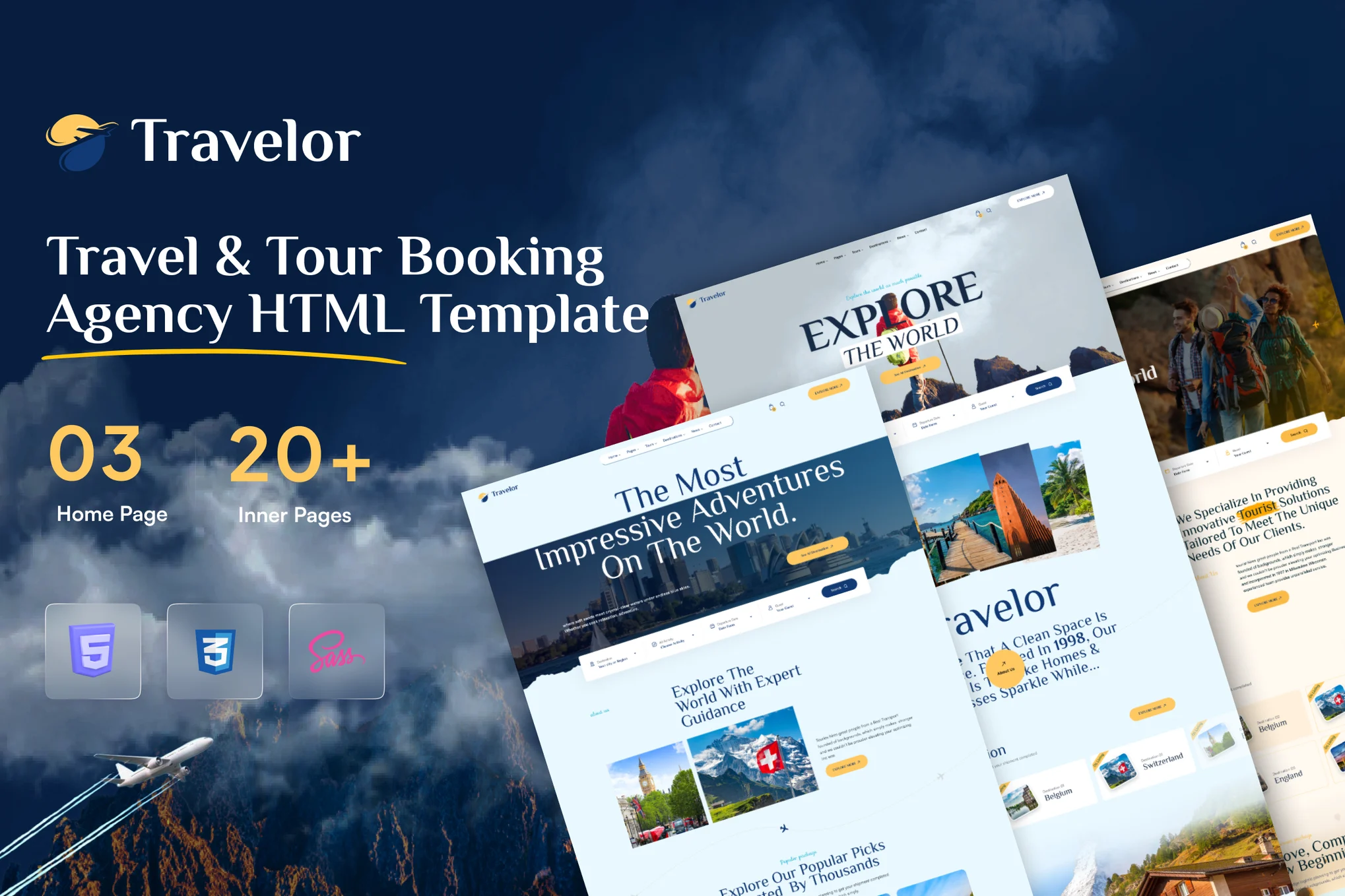 Travelor - Travel & Tour Booking Agency