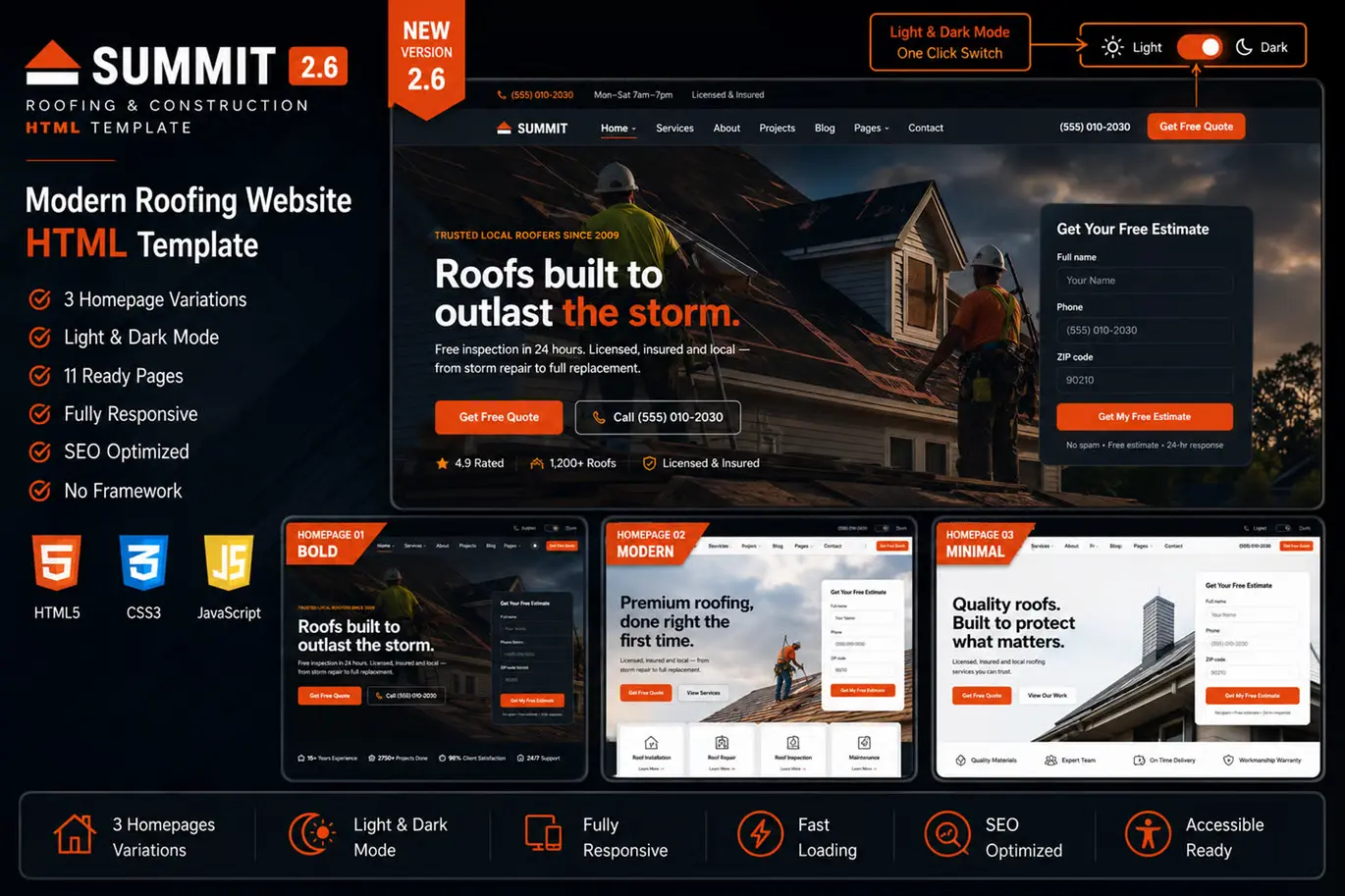 SummitRoof — Roofing Services & Exterior