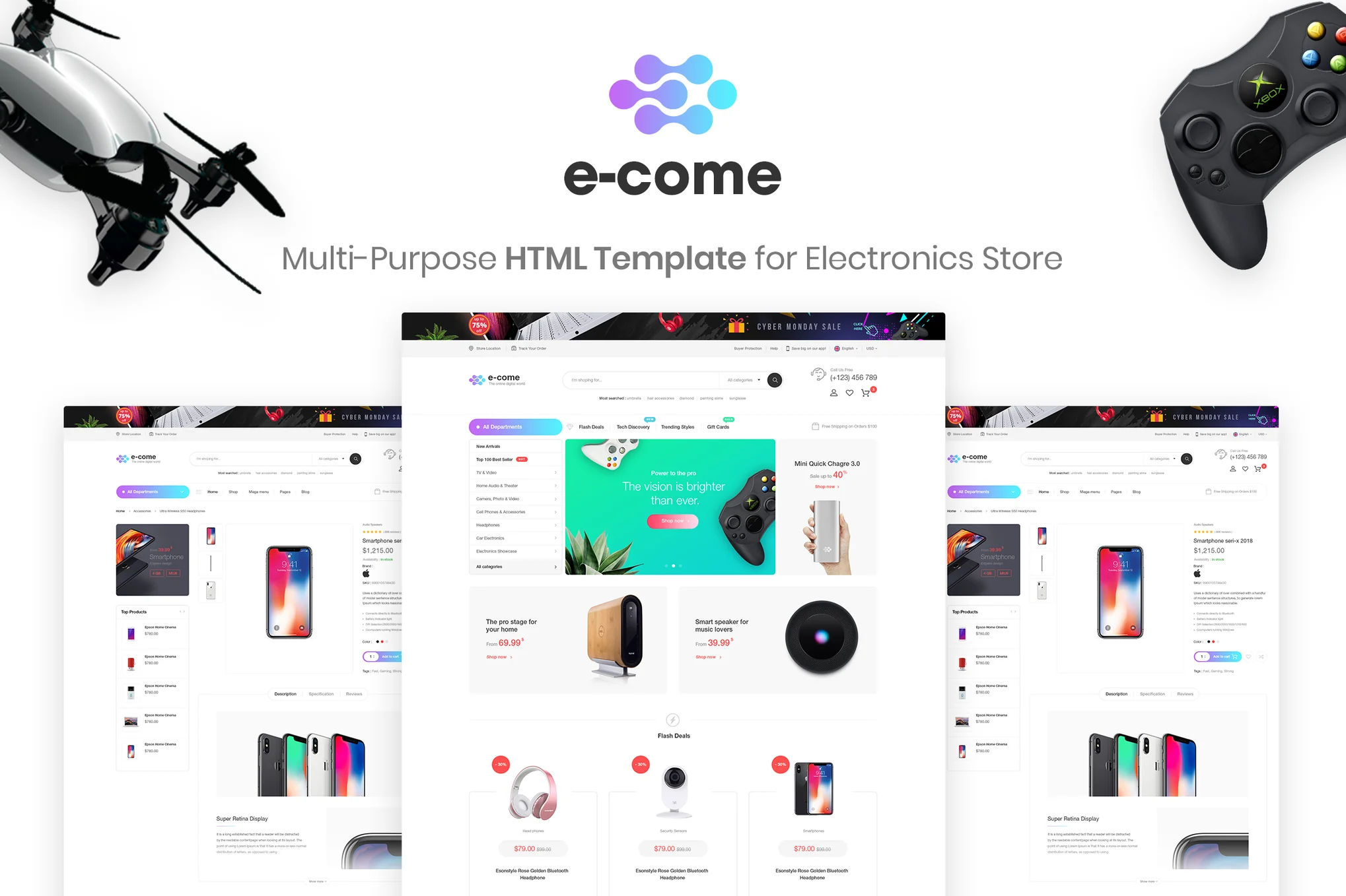 E-come | Electronics Store